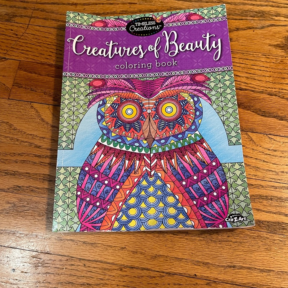 Creatures of Beauty Coloring Book